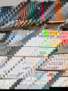 Huge Stamp Collection Postage Former US Intelligence Officer Name Withheld: Described By: Michelle NOED HFA VX Title: Huge Stamp Collection Postage Former US Intelligence Officer Name Withheld Description:This large collection includes many binders, many full with stamps, a