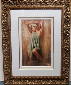 Tomasz Rut Signed Giclee on Paper Framed with Park West COA