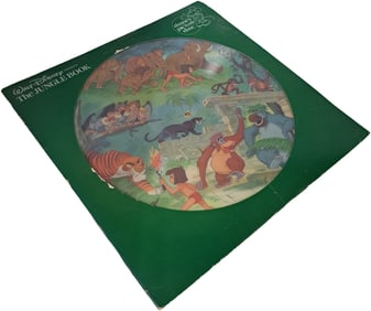 1981 Disney’s The Jungle Book Children’s Picture Disc LP Record
