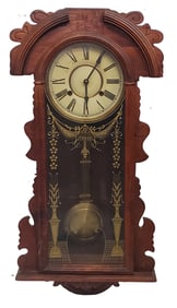 Vintage Antique Wall Hanging Clock to Fix