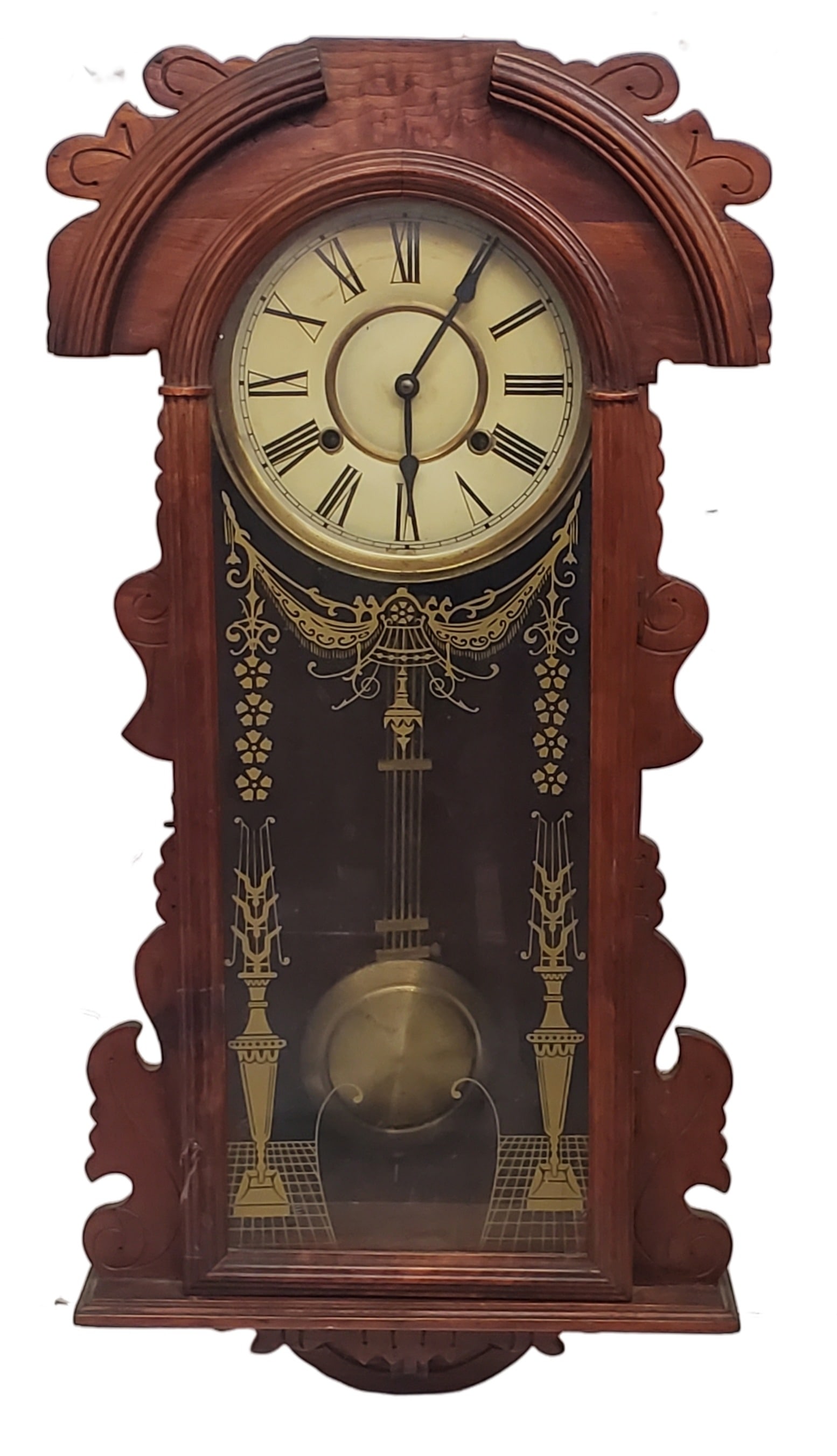 Vintage Antique Wall Hanging Clock to Fix (1 of 7)