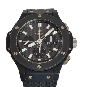 Hublot Big Bang Cal 4100 Automatic Carbon Fiber Dial Chronograph Mens Watch