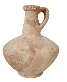 Etruscan Pottery Handled Jug