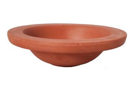 Etruscan or Roman Spun Pottery Bowl Dish