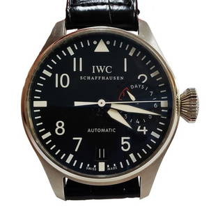IWC Big Pilots Watch IW500401 Big Crown 7 Day Automatic Watch Box Papers: Described By:Michelle NGEDD 62481 Title: IWC Big Pilots Watch IW500401 Big Crown 7 Day Automatic Watch Box Papers Description: IWC Big Pilots Watch IW500401 Big Crown 7 Day Automatic Watch Box Papers.