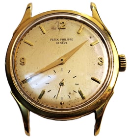 1589 Scarce Large Patek Calatrava Running Strong w Orig Dial