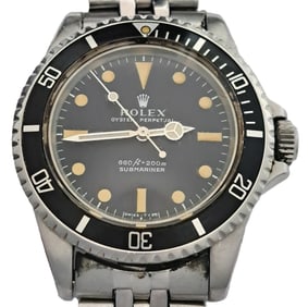 Rolex Submariner 5512 Mens Vintage Jubilee Divers 26j Automatic Wrist Watch 1960s