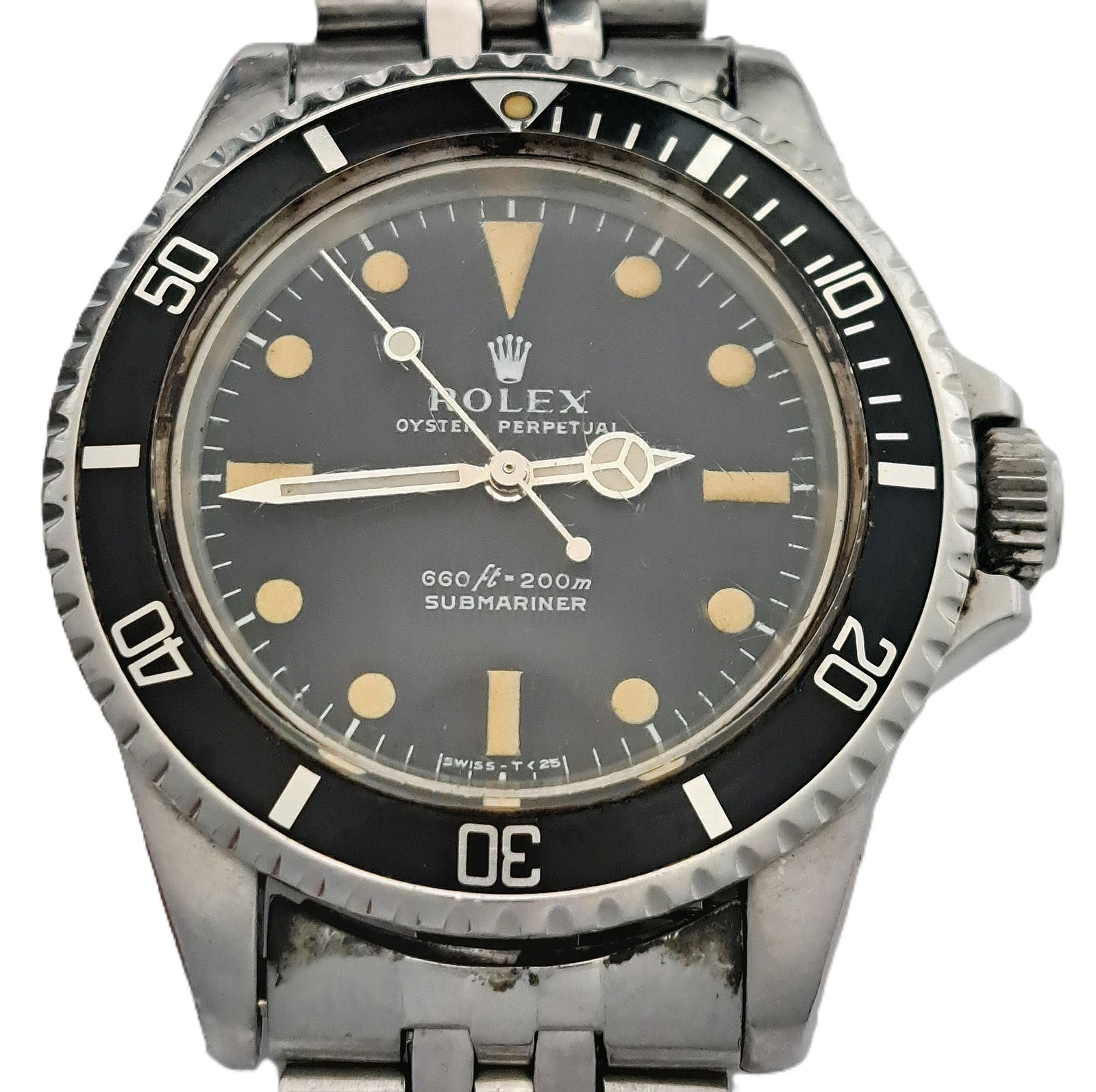 Rolex Submariner 5512 Mens Vintage Jubilee Divers 26j Automatic Wrist Watch 1960s (1 of 17)