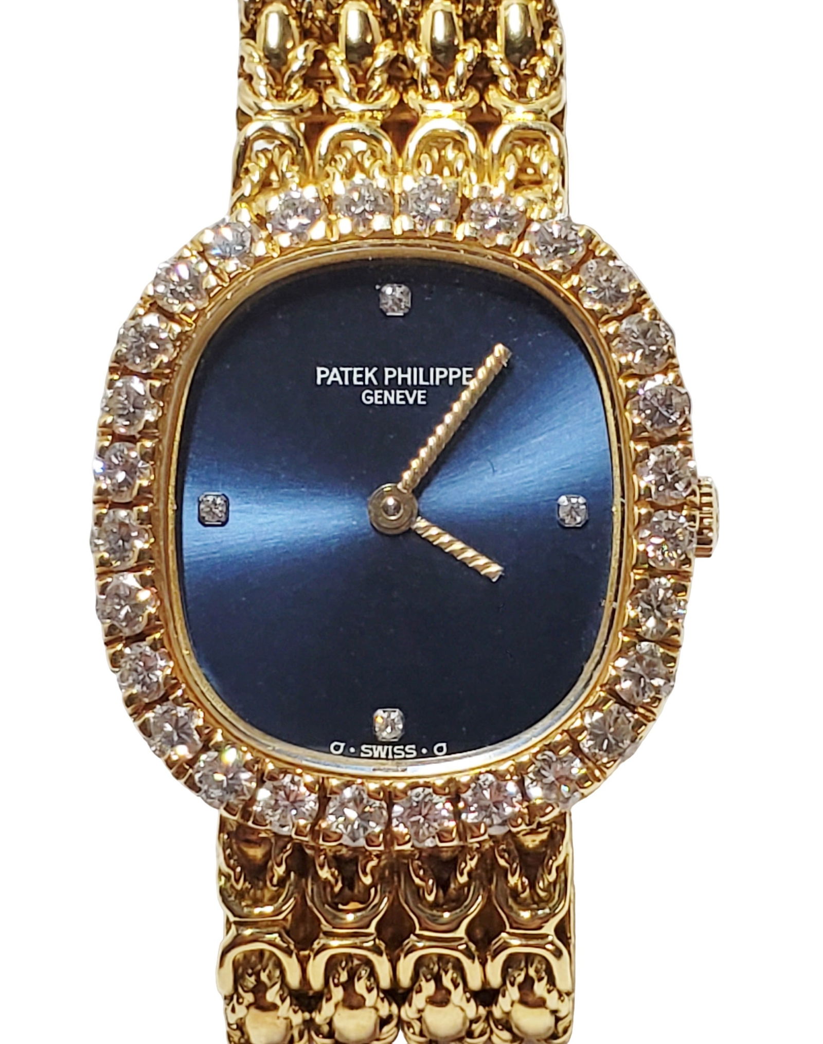 Patek Philippe 18k Gold Factory Diamond Bezel Dial 4734/1 Ladies Watch Box (1 of 10)