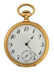 Heavy 18K Gold Rare Patek Philippe Pocket Watch For Frank Bonnet Columbus OH 71g