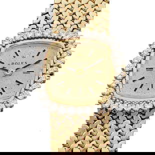 Genuine Rolex 14k Gold Factory Diamond 8351 Ladies Vintage 1950s Watch: Described By:Michelle NOEDD 65347 Title:Genuine Rolex 14k Gold Factory Diamond 8351 Ladies Vintage 1950s Watch Description: Genuine Rolex 14k Gold Factory Diamond 8351 Ladies Vintage 1950s Watch.