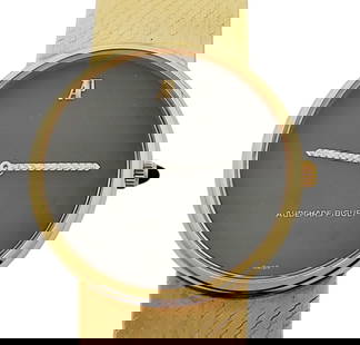 Audemars Piguet 78.6g 18k Gold Unusual Long Factory Diamond Hands Mid Century Mens Watch: Described By: Michelle NTODD 64677 Title: Audemars Piguet 78.6g 18k Gold Unusual Long Factory Diamond Hands Mid Century Mens Watch Description: Audemars Piguet 78.6g 18k Gold Unusual Long Fac