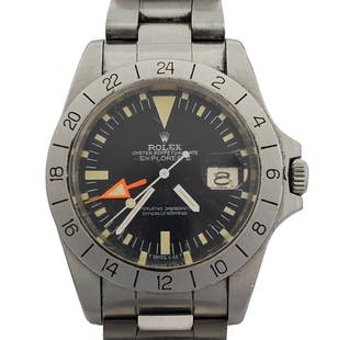 Rolex Explorer II Steve McQueen 1655 Stunning As Found Vintage Watch Box Papers Tag: Described By:Michelle NCMED 65697 Title:Rolex Explorer II Steve McQueen 1655 Stunning As Found Vintage Watch Box Papers Tag Description: The dial is in extraordinary and exquisite. Original condition.