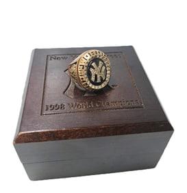 Yankees Michael Ansotegui Best Ever 1998 World Champions Ring Solid Gold