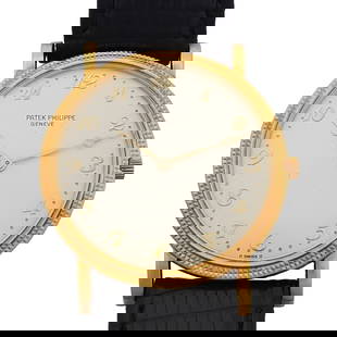18k Gold Rare Breguet Dial Patek Philippe Calatrava 3520/D Watch Papers: Described By:Michelle NMDDD 65734 Title: 18k Gold Rare Breguet Dial Patek Philippe Calatrava 3520/D Watch Papers Description: 18k Gold Rare Breguet Dial Patek Philippe Calatrava 3520/D Mens Watch Pape
