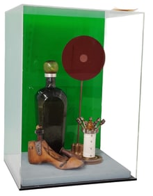 Donald Claflin Renowned Jewelry Designer for Tiffany David Webb Bulgari Work Bench Display Sculpture
