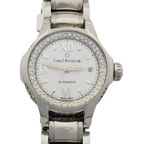 NOS Carl F Bucherer Pathos Queen 10550.08 Automatic Ladies Watch Box