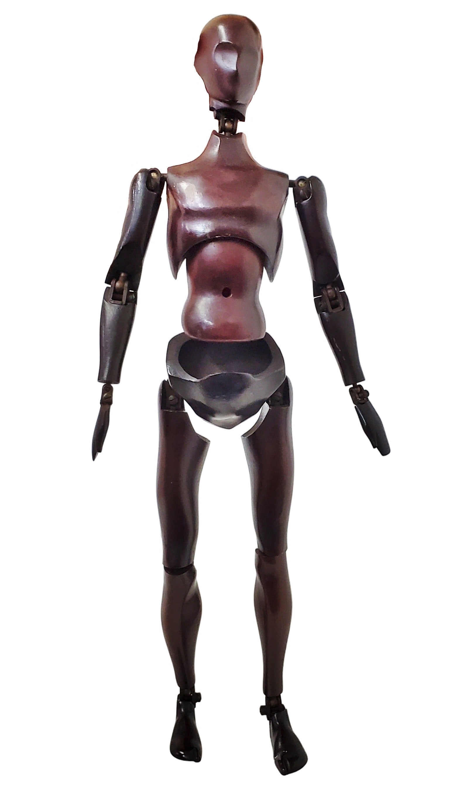 Rare Atsco Oscar Bakelite Hollywood Artist Articulated Mannequin Model Figure 1930s Art Deco Era (1 of 14)