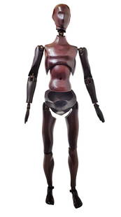 Rare Atsco Oscar Bakelite Hollywood Artist Articulated Mannequin Model Figure 1930s Art Deco Era: Described By:Michelle NYDD 66041 Title: Rare Atsco Oscar Bakelite Hollywood Artist Articulated Mannequin Model Figure 1930s Art Deco Era Description:Rare Atsco Oscar Bakelite Hollywood Artist Articula