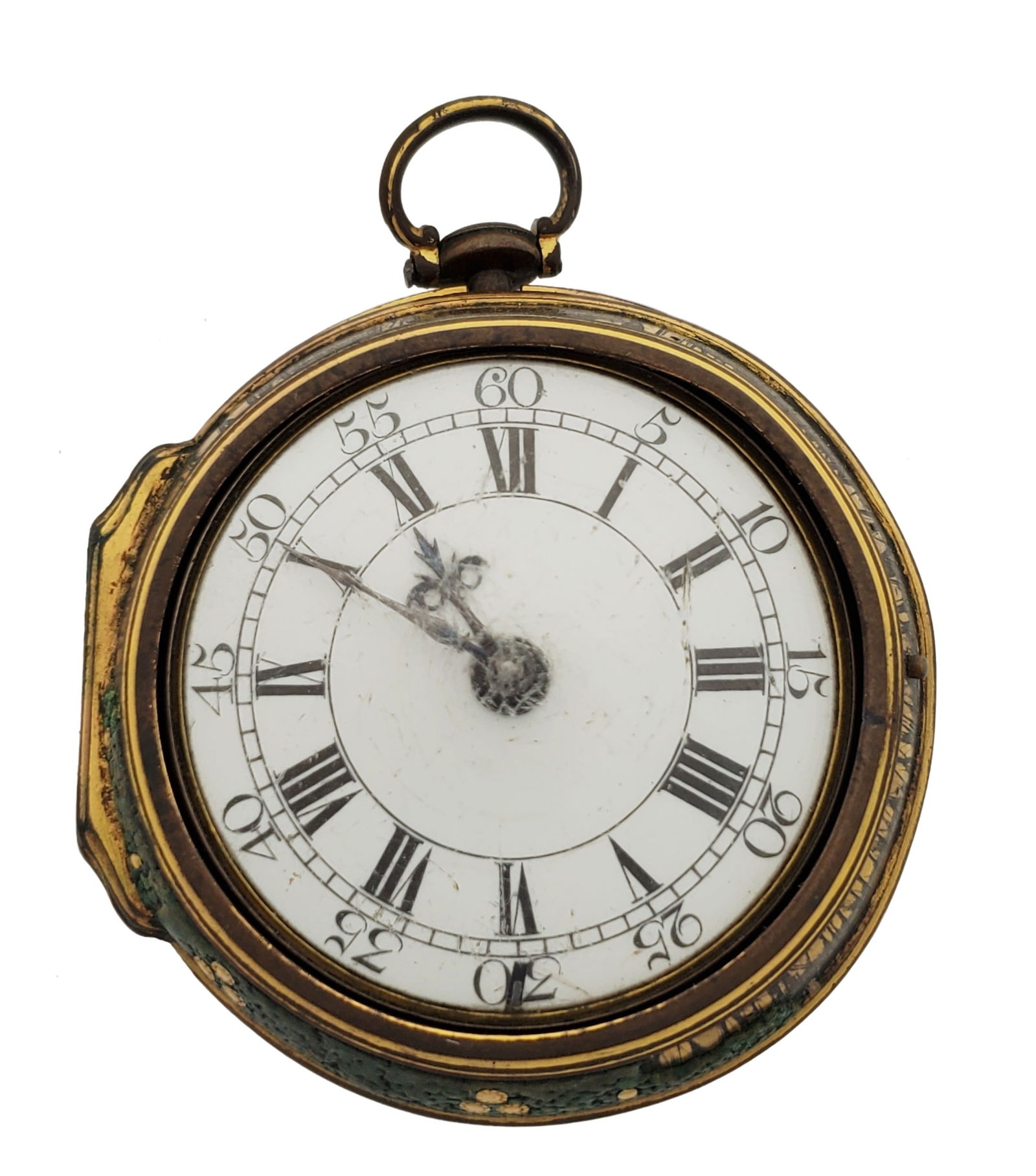 Cuth Darnton Verge Pair Case Keywind Pocket Watch Circa 1795 London (1 of 11)