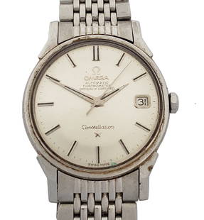 Omega Constellation 168.055 Automatic Chronometer Vintage Mens Wrist Watch: Described By:Michelle NEED 66425 Title:Omega Constellation 168.055 Automatic Chronometer Vintage Mens Wrist Watch Description: Omega Constellation 168.055 Automatic Chronometer Vintage Mens Wrist Watc