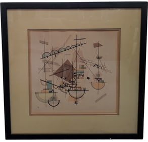 After Wassily Kandinsky Lithograph Ed400 Ex New York Gallery