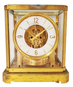 LeCoultre Atmos Perpetual Motion Barometric Mantel Clock Vintage