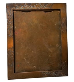 Tiffany Co Arts Crafts Bronze Unusual Picture Frame Throop Connell Lebanon PA Marriage