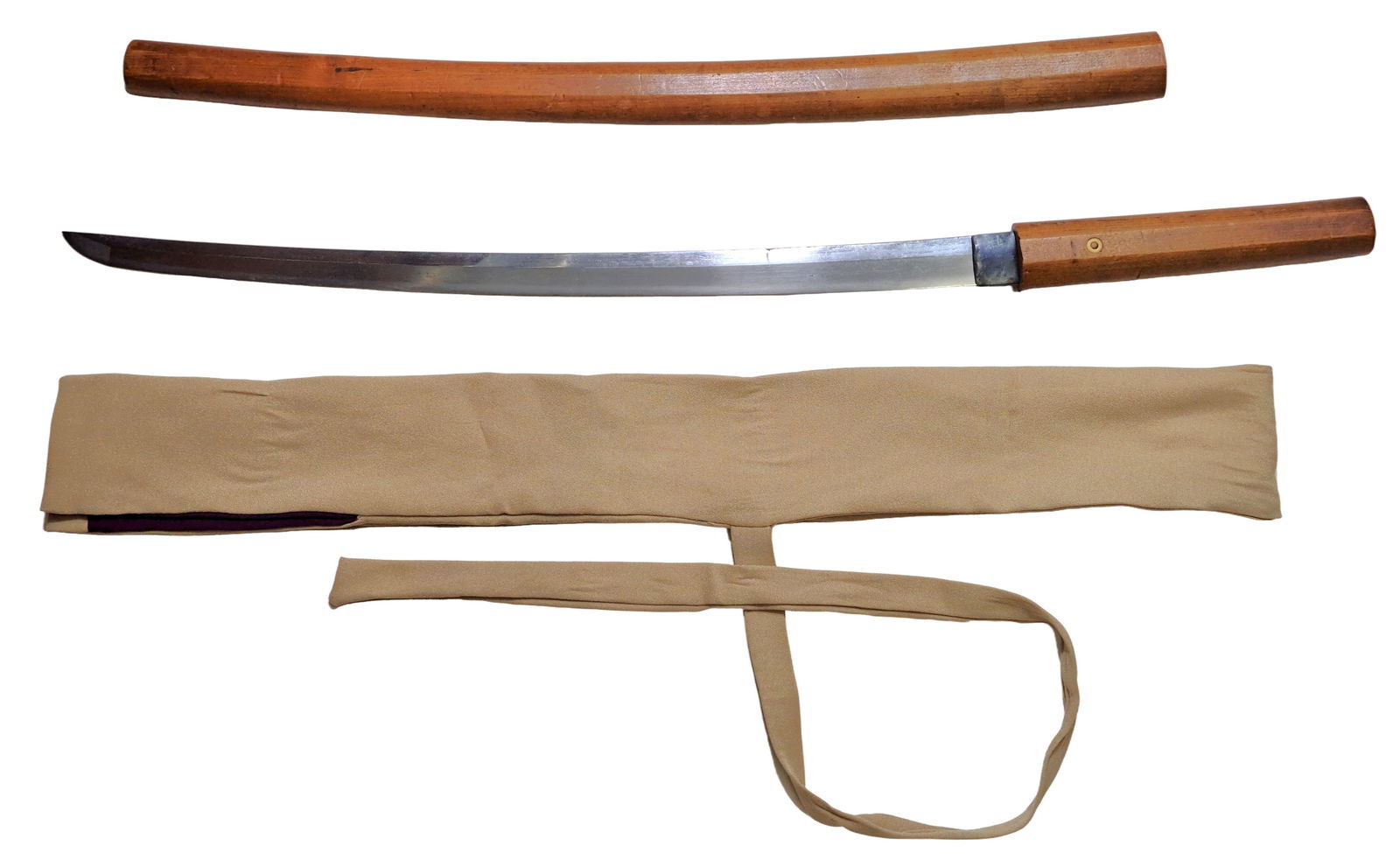 Samurai Wakizashi Shoto Filemarks Yoko Yasuri 20.75 Inch Blade (1 of 12)