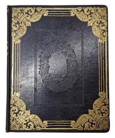 Important 1840 Congress Autograph Book United States Senators Congressmen Signatures John Q. Adams