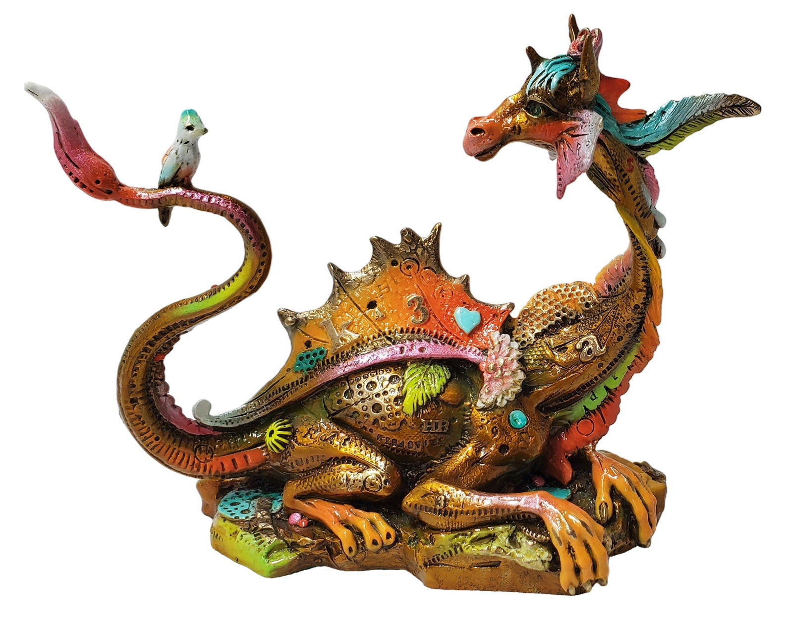 Nano Lopez Bronze Limited Edition Dragon Katrina Sculpture Statue COA (1 of 9)