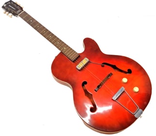 Vintage Harmony Rocket Electric Guitar Single Cutaway Hollowbody Rockabilly Country Punk Rock