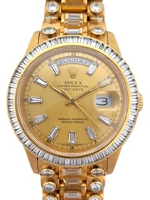 Rolex 18238 Day Date 16ctw Diamond Octopussy Octopuss President Watch