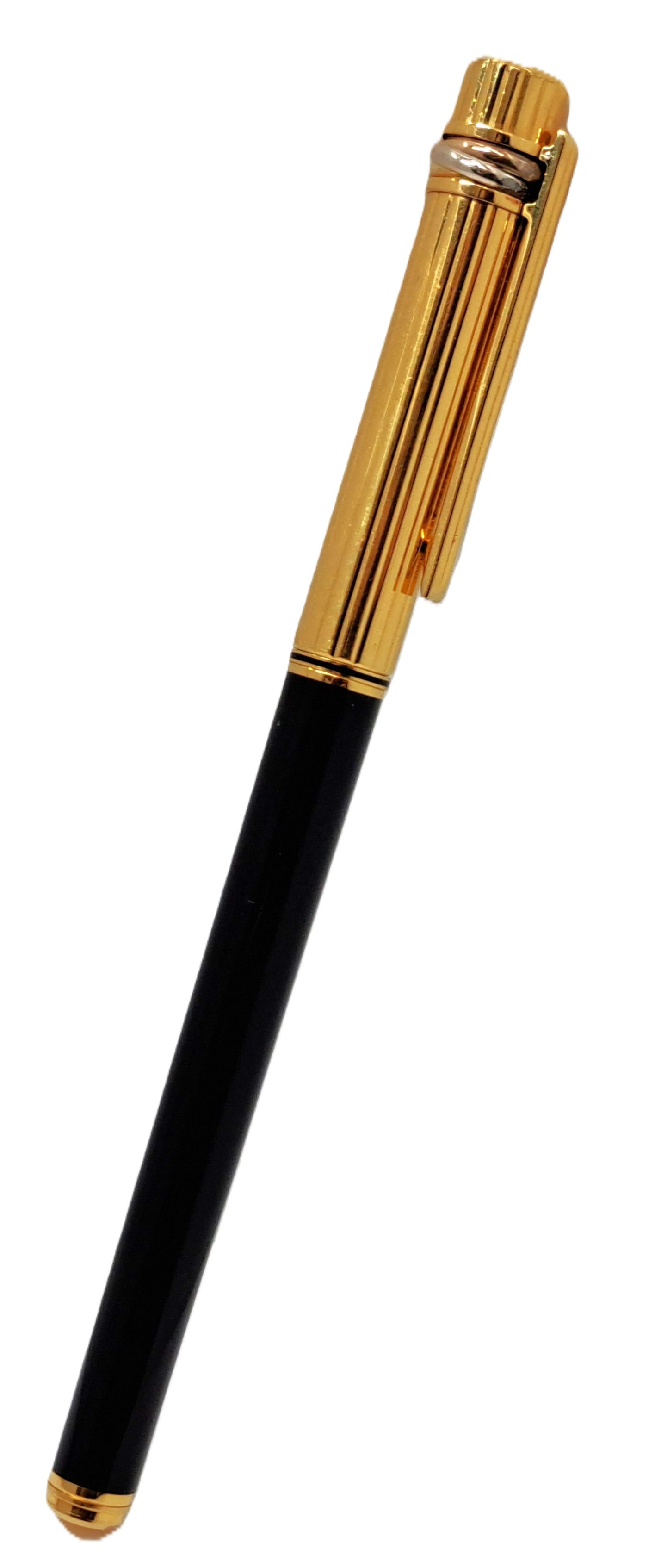 Genuine Cartier Tricolor Heavy Gold Fill Trinity Pen: Described by:Mike NFED 66903 Title:Genuine Cartier Tricolor Heavy Gold Fill Trinity Pen Description:Make this yours today. Happy bidding! Pen Box & Papers Yes or No: No Manufacturer of