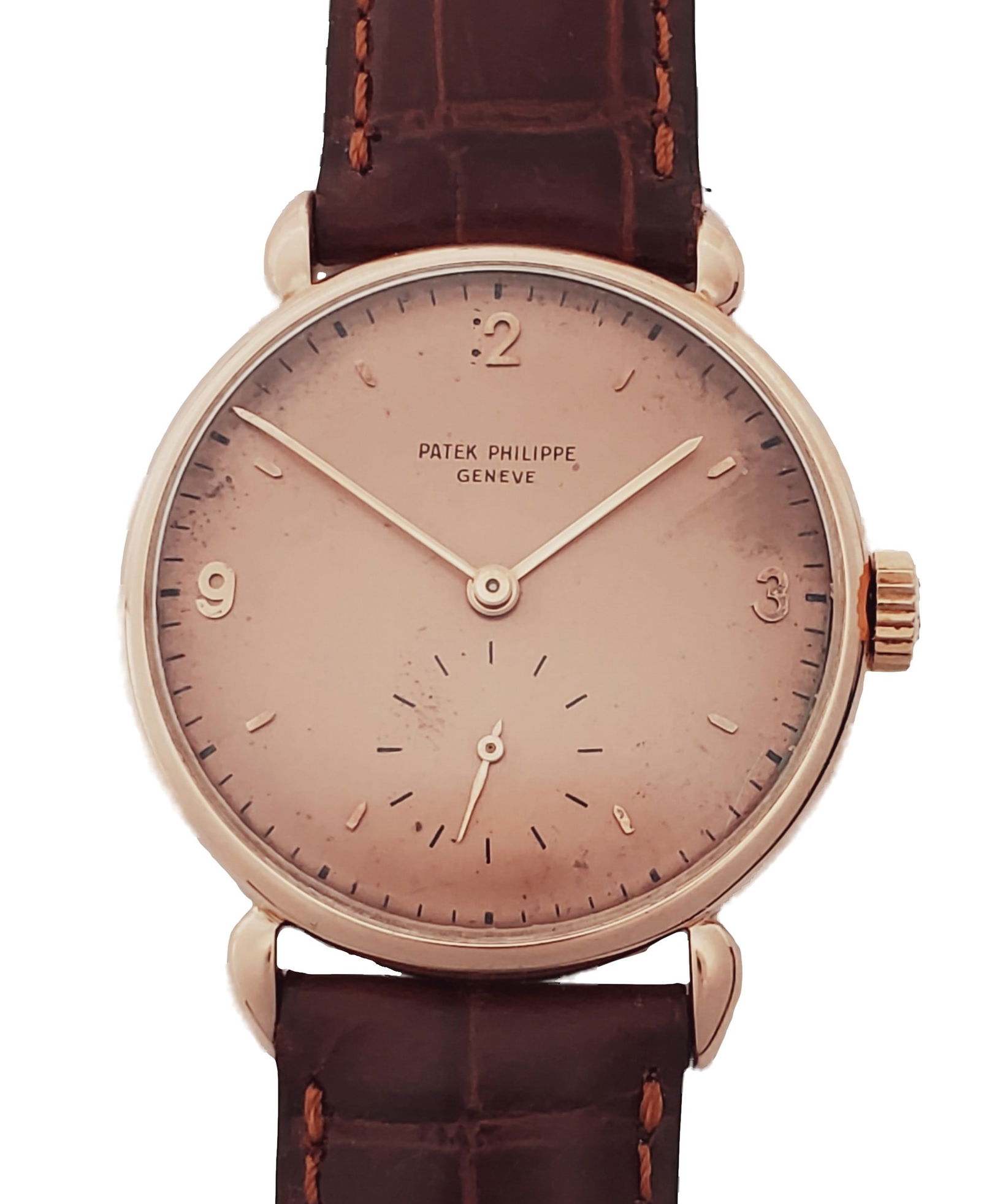 18k Pink Rose Gold Patek Philippe Spider Lugs Art Deco Orig Dial Vintage Mens Watch: Described By:Michelle NOODD 52132 Title:18k Pink Rose Gold Patek Philippe Spider Lugs Art Deco Orig Dial Vintage Mens Watch Description: 18k Pink Rose Gold Patek Philippe Spider Lugs Art Deco Orig Dia