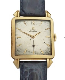 Vintage Omega Cioccolatone 14k Gold 3903 Massive Bumper Automatic Watch Box
