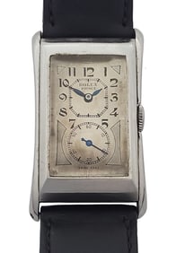 Rolex Prince 1490 Long Curved Brancard Case Doctors Vintage Wrist Watch
