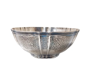 Large Antique Tiffany & Co. Sterling Silver Bowl