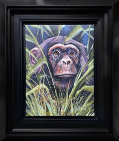 Fishwick Innocent Eyes Giclee on Canvas Embellished w Park West COA Appraisal Hand Signed