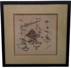 After Wassily Kandinsky Lithograph Ed400 Ex New York Gallery