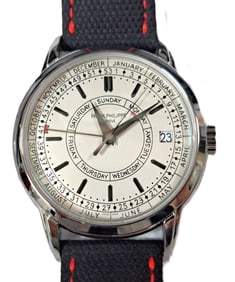 Patek Philippe Calatrava 5212A Weekly Calendar SS Running Wrist Watch