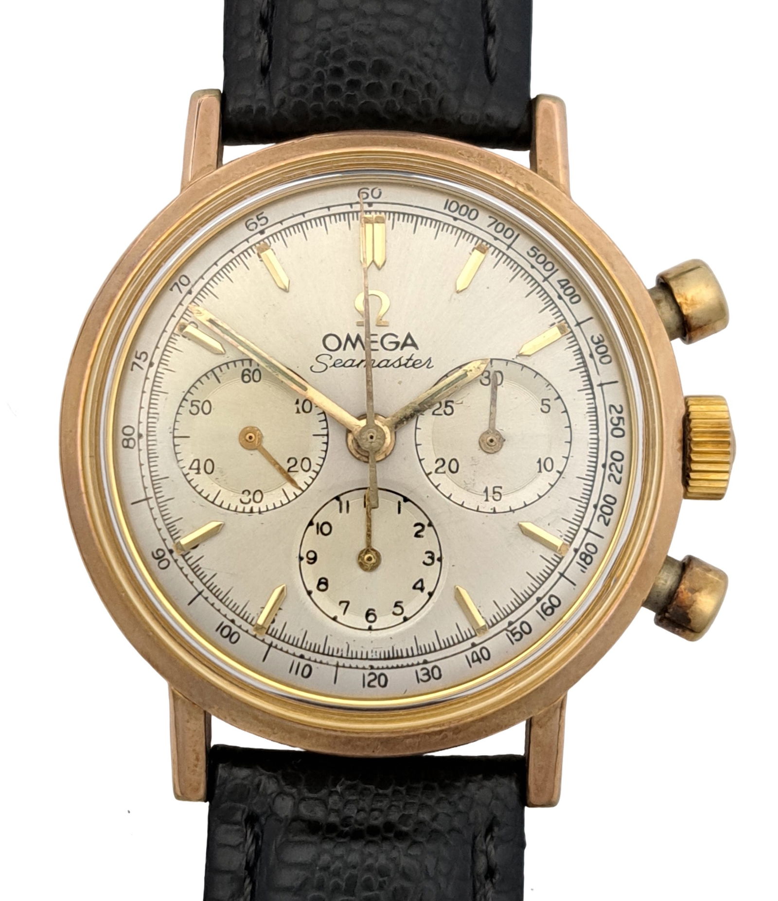 1960s Vintage Omega Seamaster Chronograph 17j Swiss Mechanical Wrist Watch Pre-Moon (1 of 10)