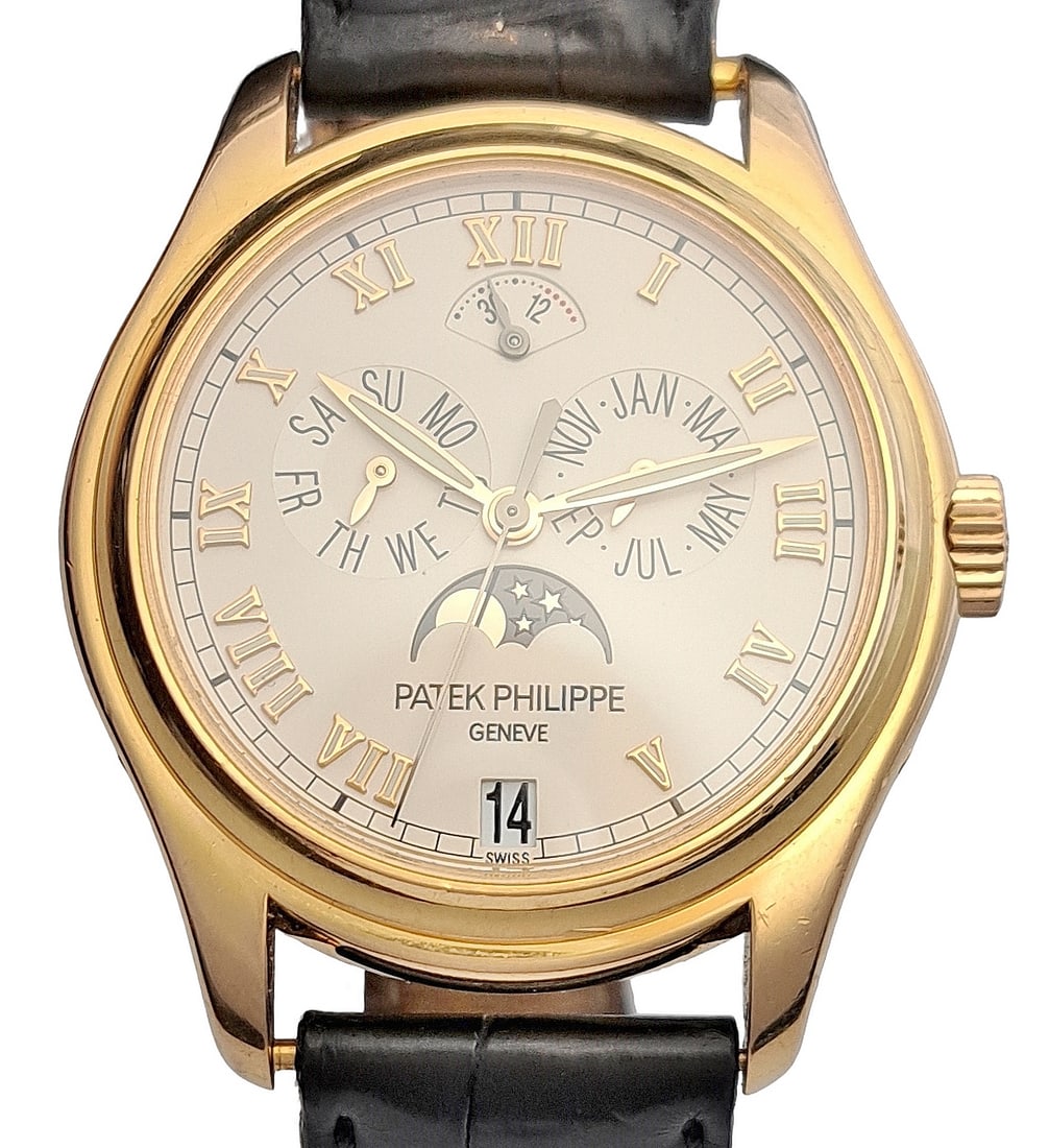 Patek Philippe 5036/R Annual Calendar Moon Phase 18K Rose Gold Mens Automatic Wrist Watch (1 of 9)