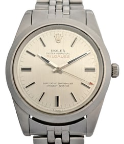 1970s Rolex Milgauss 1019 Mens SS Jubilee 26j Automatic Vintage Wrist Watch Box Papers