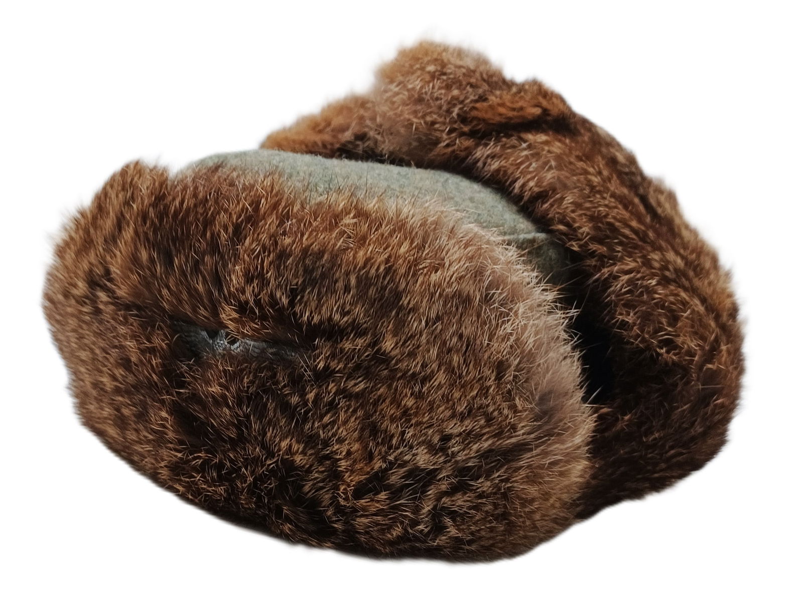 Northern Front German Fur Cap Cold Weather Winter Hat (1 of 5)