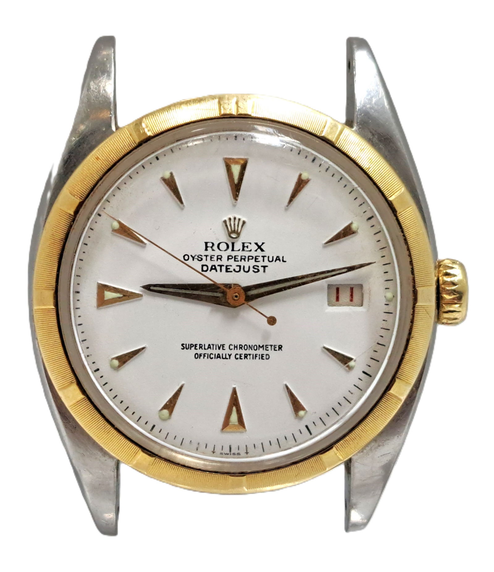 Gold Steel Big Bubble Back Red Date Huge Mens Vintage Rolex 6075: Described By:Mike NOCDD 68422 Title:Gold Steel Big Bubble Back Red Date Huge Mens Vintage Rolex 6075 Description: Awesome timepiece! Make it yours today. Happy bidding! Condition: Preowned with m