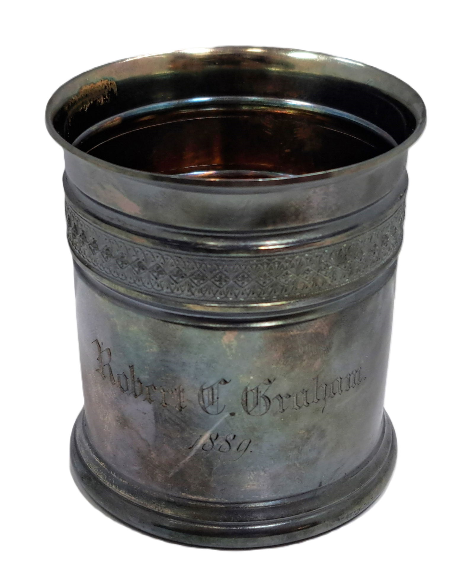 Almost Perfect Victorian Graham Whiting Gorham Child's Sterling Silver Cup (1 of 7)