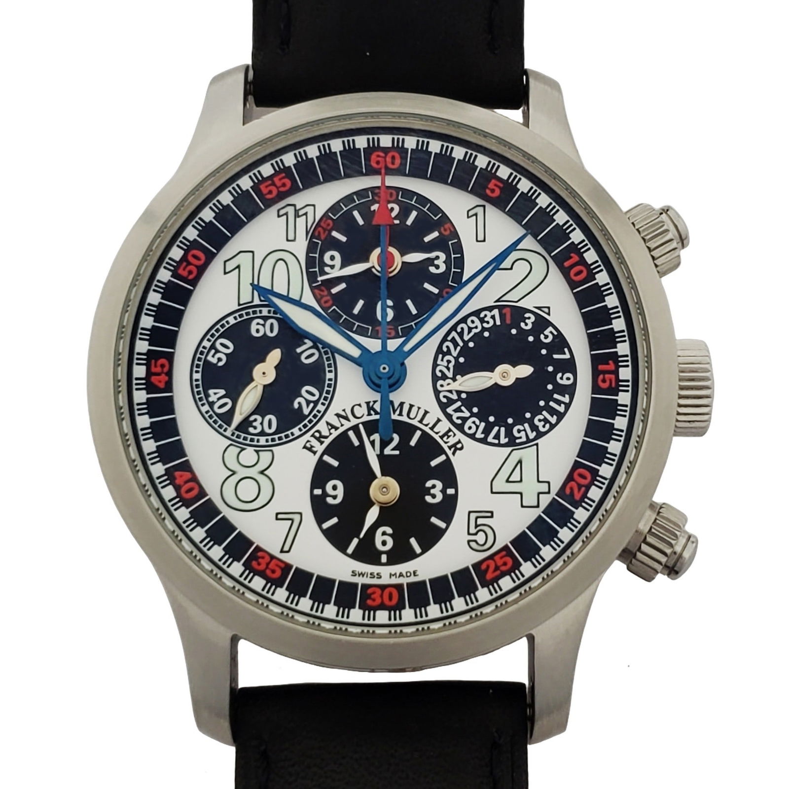 Franck Muller Transamerica Limited Edition Master of Complications Chronograph Only 500 Made: Described By:Rachel CNX 0239 0549 Title:Franck Muller Transamerica Limited Edition Master of Complications Chronograph Only 500 Made Description: Franck Muller Transamerica Limited Edition Master of