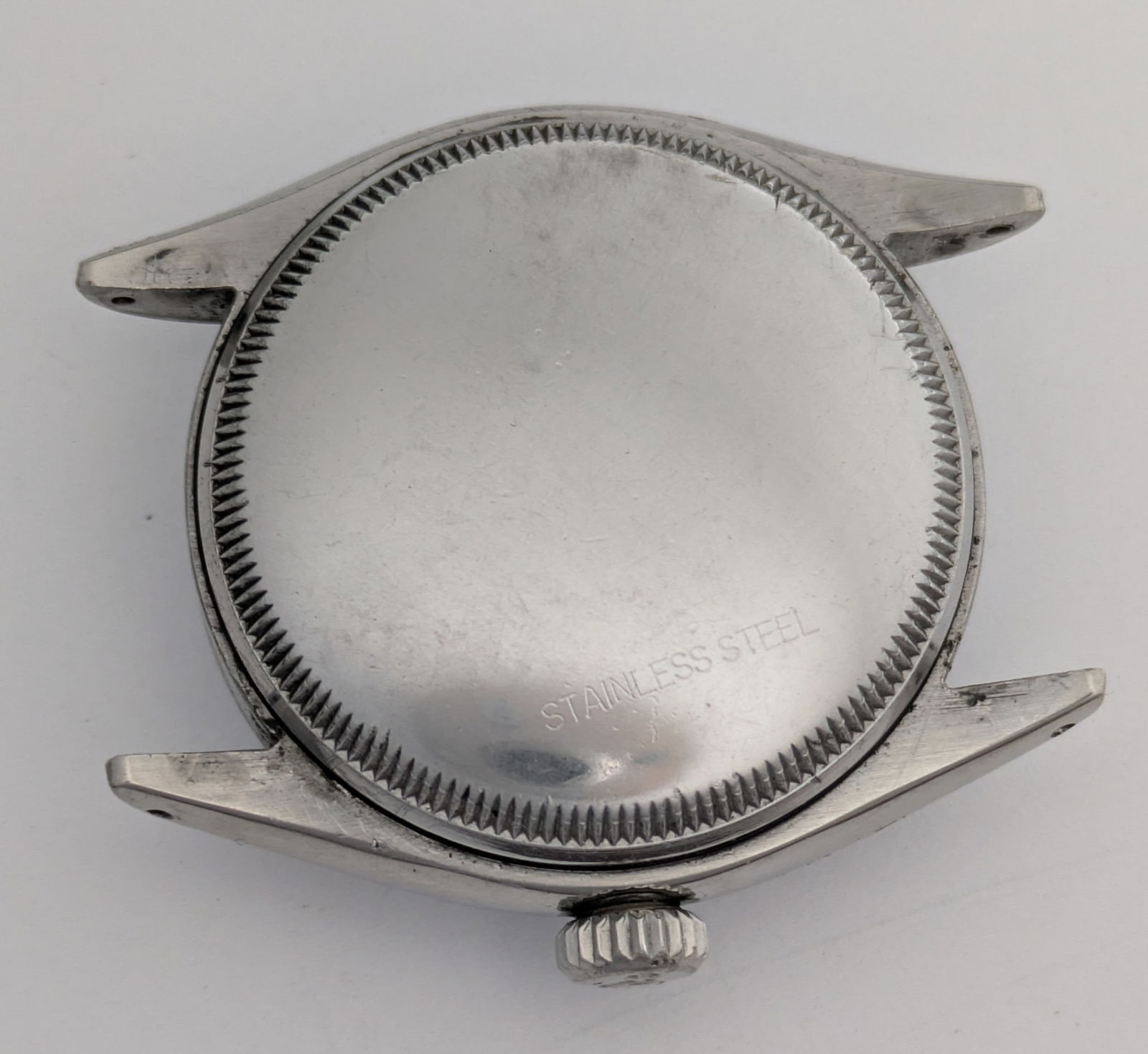 Genuine Rolex Oyster Perpetual Chronometer Waffle Dial Bubbleback Vintage Wrist Watch - 6