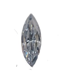 GIA Fancy Light Blue Diamond Graded 0.07 Ct Marquise Brilliant Natural Earth-Mined